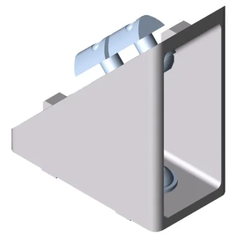 Angle Fastener 8 80x40-45°/40