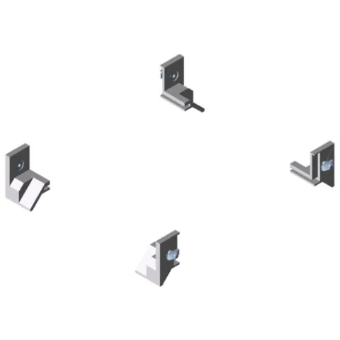 Carrier Rail Fastening Set 8