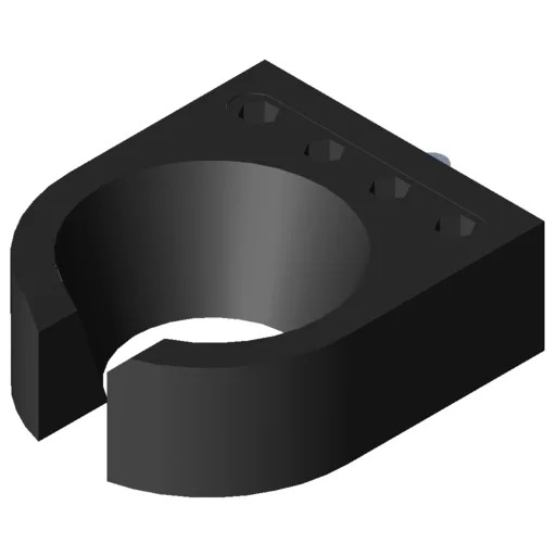 Cordless Driver Holder 8, black similar to RAL 9005