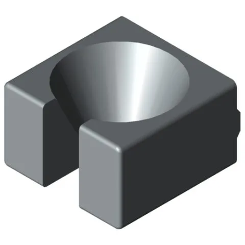 Screwdriver Holder 8 D20-D44, grey similar to RAL 7042