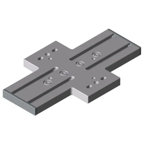 Transverse Carriage Plate KLE 8 80x80