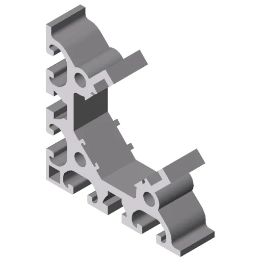 Profile X 8 80x80 M45-45° - XMS, natural