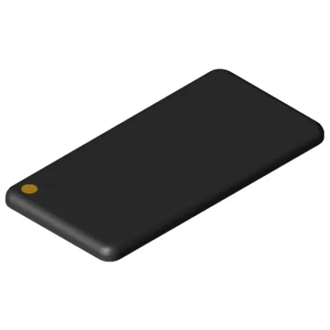 Cap 8 80x40 ESD, black