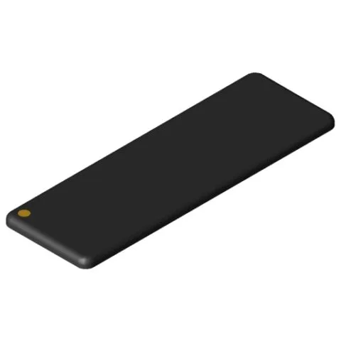 Cap 8 120x40 ESD, black