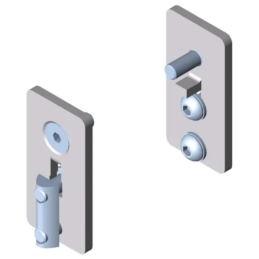 Profile Holder Set 8 St 40x40
