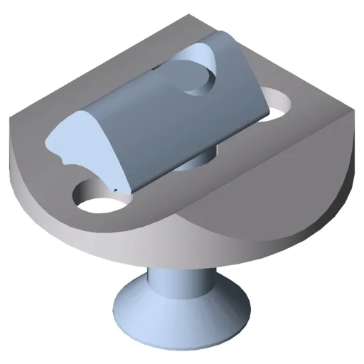Fastening Set 6 D30 15mm with Countersunk Screw M6