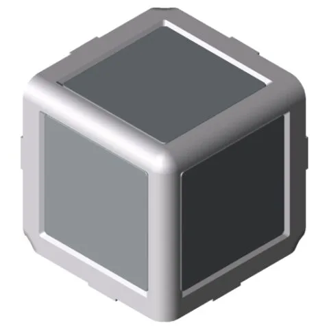 Cube Fastening Set 8 3D 40x40x40