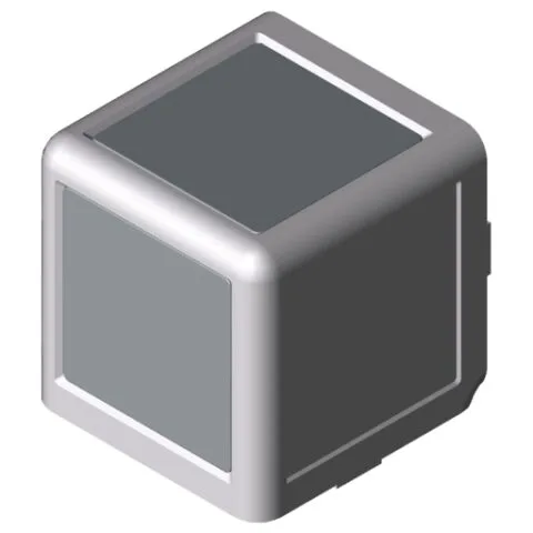 Cube Fastening Set 8 2D 40x40x40