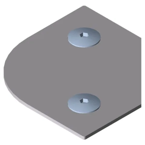 Cap X 8 40 80x80-R40 Al
