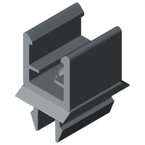 Sign Frame Holder 8, rotating, grey