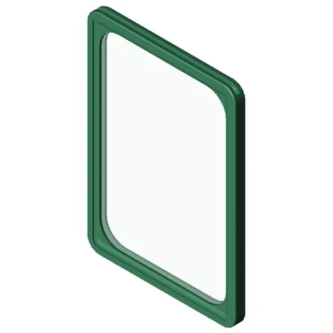 Sign Frame A5, green
