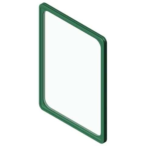 Sign Frame A4, green