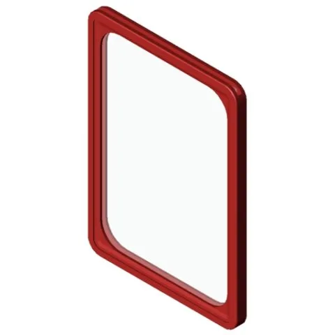 Sign Frame A5, red
