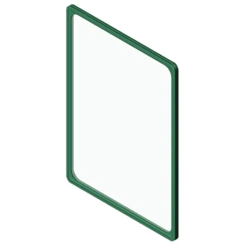 Sign Frame A3, green