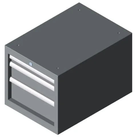 Drawer Unit S3 E, grey similar to RAL 7042