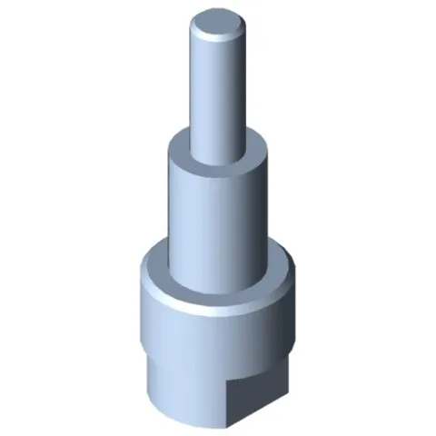 Threaded Insert M8 for Cube Fastening Set 8, bright zinc-plated