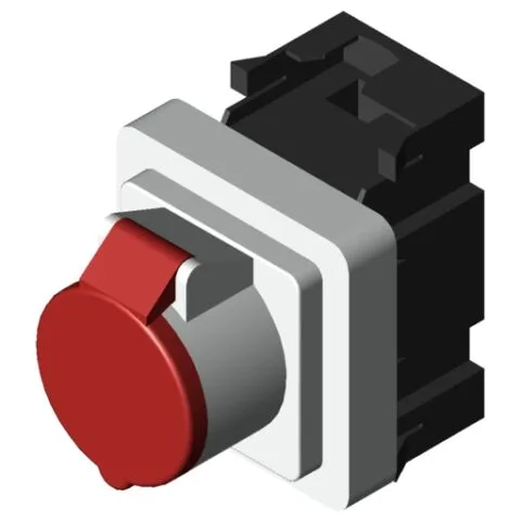 CEE Socket K76 16A/400V
