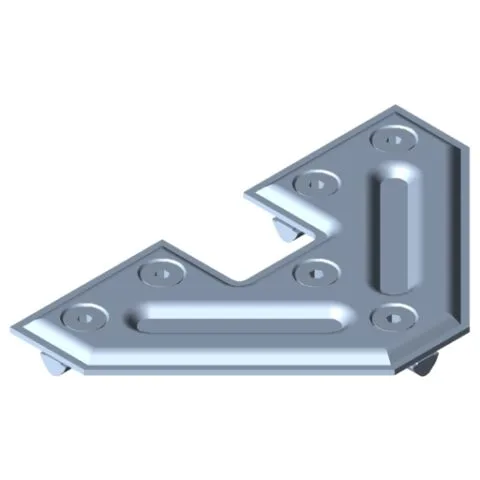 Joining Plate Set 8 40 200x120-180° D