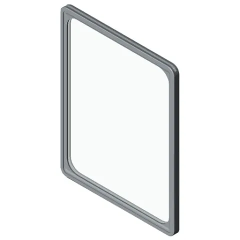 Sign Frame ANSI A, grey