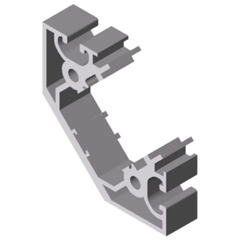 Profile X 8 40 80x80-45° M45-45° - XMS, natural