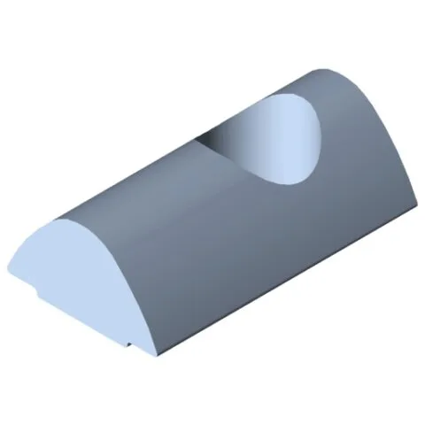 T-Slot Nut V 8 St M8, stainless