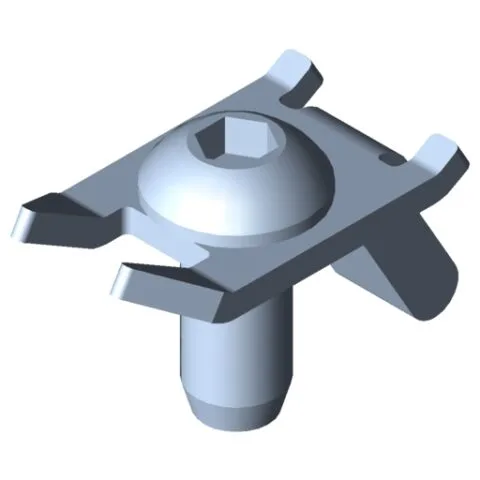 Standard-Fastening Set 6, one-sided
