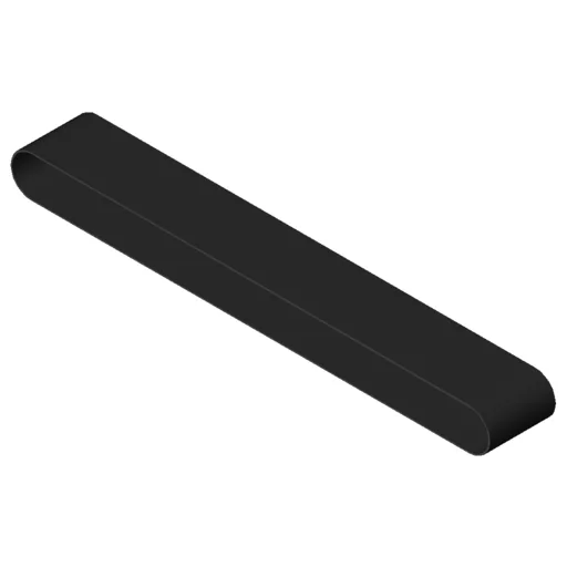 Flat Conveyor Belt PUR ESD, accumulating -80, black