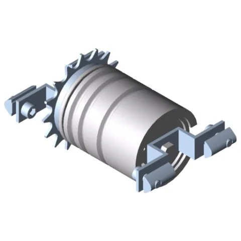 Braking Roller D52-112 M6 z16