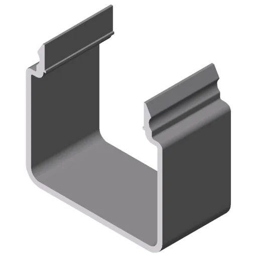 Conduit Profile U 40x40 E, natural