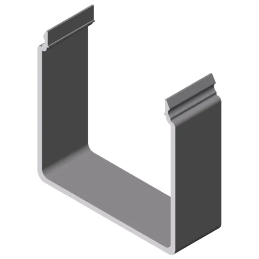 Conduit Profile U 60x60 E, natural