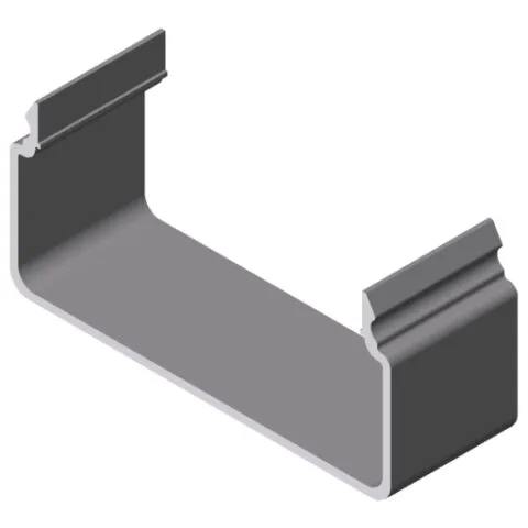 Conduit Profile U 60x30 D60 E, natural