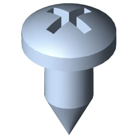 Self-Tapping Screw DIN 7981 St 4.2x9.5, bright zinc-plated