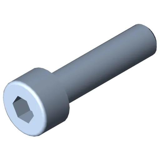 Hexagon Socket Head Cap Screw DIN 912 M4x16, bright zinc-plated