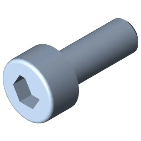 Hexagon Socket Head Cap Screw DIN 912 M3x8, bright zinc-plated