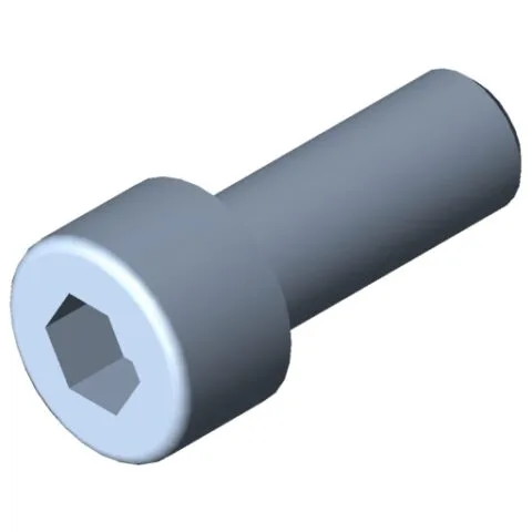 Hexagon Socket Head Cap Screw DIN 912 M8x20, bright zinc-plated