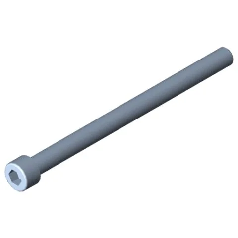 Hexagon Socket Head Cap Screw DIN 912 M10x140, bright zinc-plated