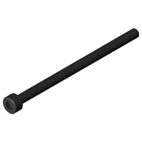 Hexagon Socket Head Cap Screw DIN 912 M3x50, black