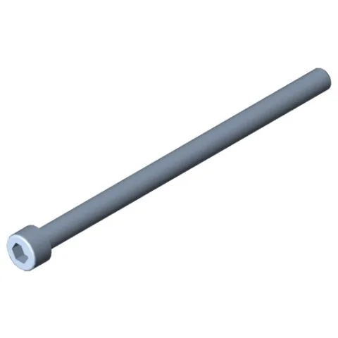 Hexagon Socket Head Cap Screw DIN 912 M6x100, bright zinc-plated