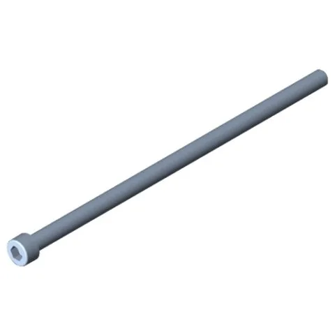 Hexagon Socket Head Cap Screw DIN 912 M6x140, bright zinc-plated