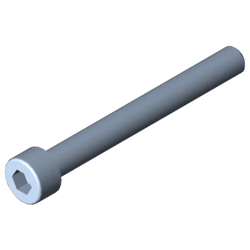 Hexagon Socket Head Cap Screw DIN 912 M5x45, bright zinc-plated