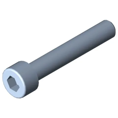Hexagon Socket Head Cap Screw DIN 912 M5x30, bright zinc-plated