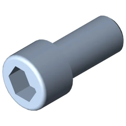 Hexagon Socket Head Cap Screw DIN 912 M12x25, bright zinc-plated