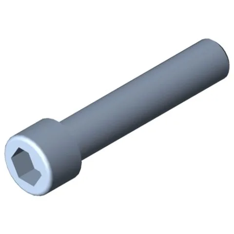 Hexagon Socket Head Cap Screw DIN 912 M12x60, bright zinc-plated