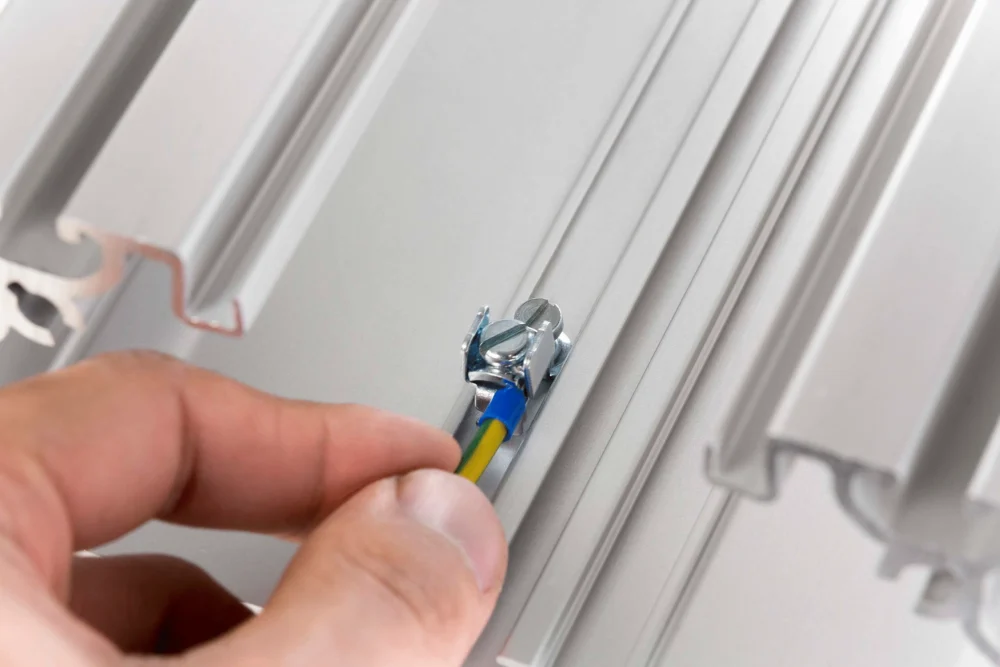 Earth Connection, Installation Column Profile, bright zinc-plated - Image 6