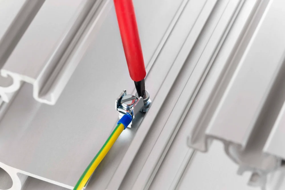 Earth Connection, Installation Column Profile, bright zinc-plated - Image 7