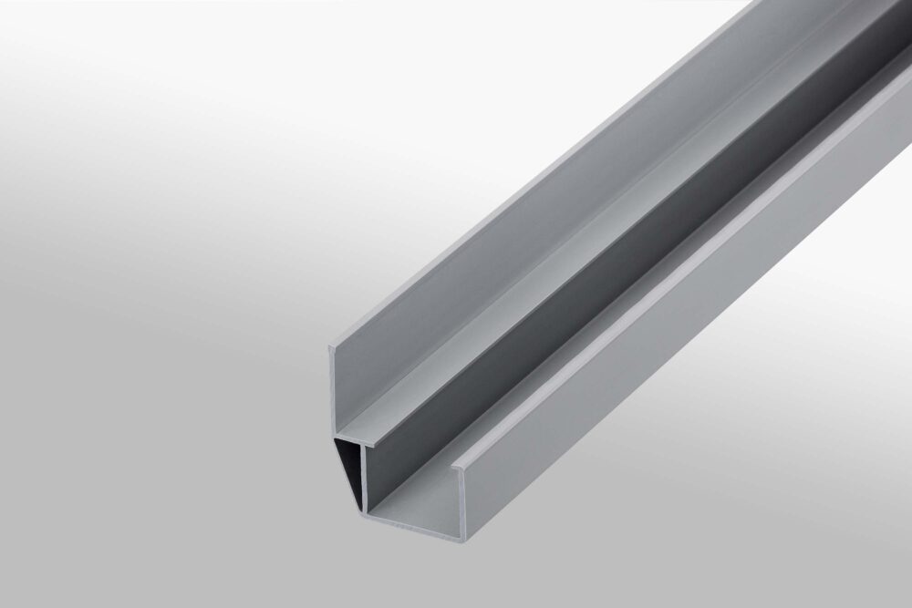 Roller Conveyor St Guide Rail e 32, grey similar to RAL 7042 - Image 2