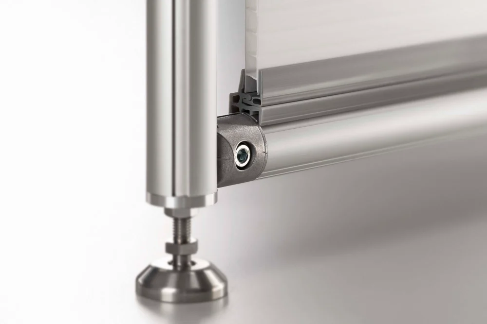 Panel-Fixing Strip D30 8-10mm, grey similar to RAL 7042 - Image 5