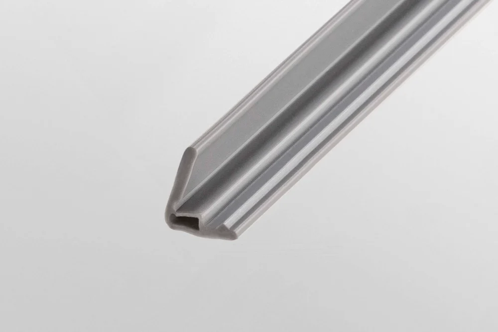 Panel-Fixing Strip D30 8-10mm, grey similar to RAL 7042 - Image 2