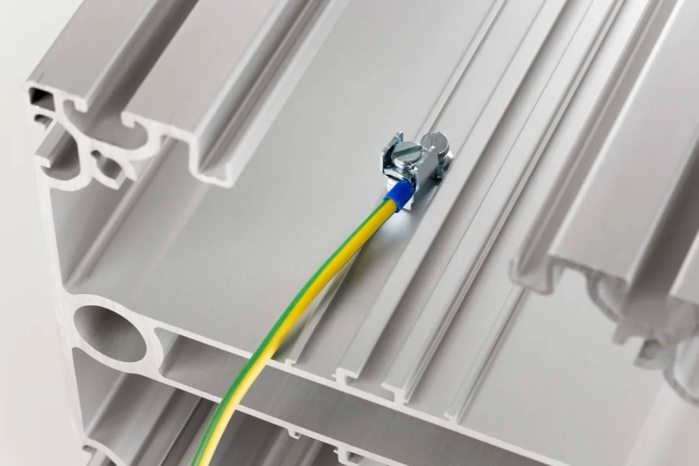 Earth Connection, Installation Column Profile, bright zinc-plated - Image 2