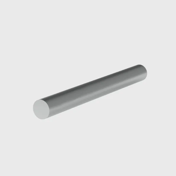 Hardened precision steel shaft - stainless X90 h6, 16mm